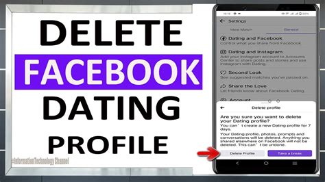 how to delete facebook dating account|facebook dating deleted conversation.